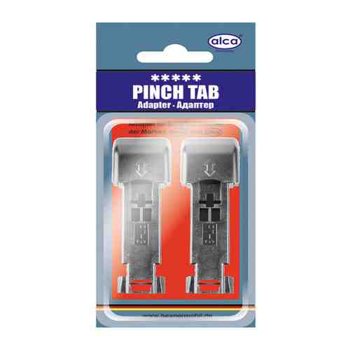 Адаптер для щеток стеклоочистителя ALCA Pinch tab блистер 2 шт арт. 1000894468
