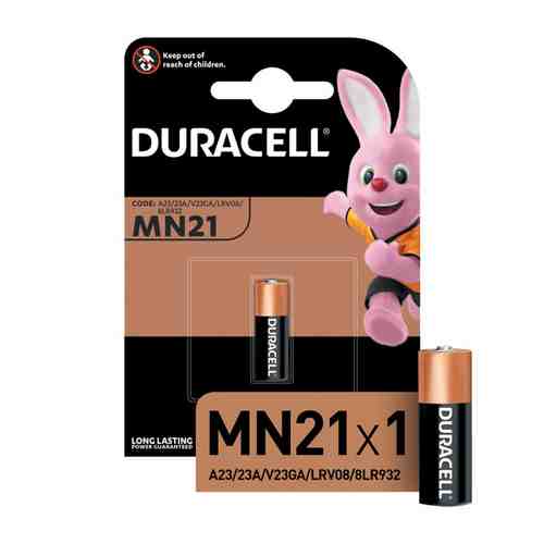 Батарейка DURACELL 12V MN21 A23 1шт арт. 8010800037