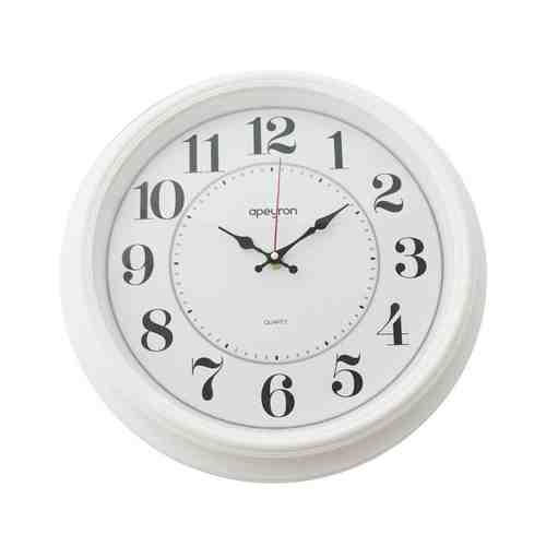 Часы настенные APEYRON PL12.2 пластик белый арт. 1001415323