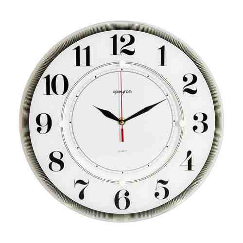 Часы настенные APEYRON PL1712735 пластик белый арт. 1001415333