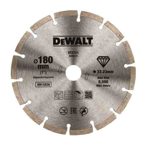 Диск алмазный DEWALT 180х22,2x2,1 мм, сегментный арт. 2010601428