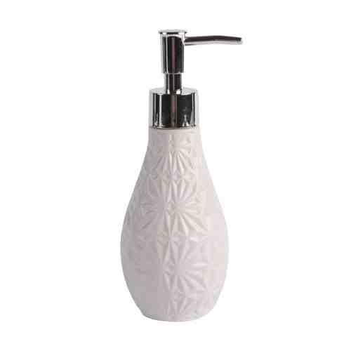 Дозатор для жидкого мыла VITARTA Motive керамика пластик белый арт. 1001314584