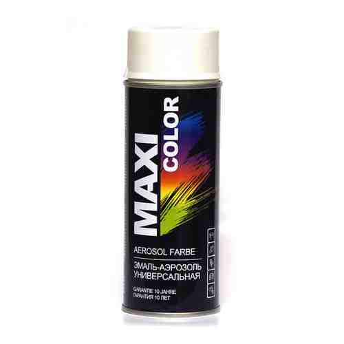 Эмаль аэрозольная MAXI COLOR матовая 400мл белая, арт.9010mMX арт. 1001180671