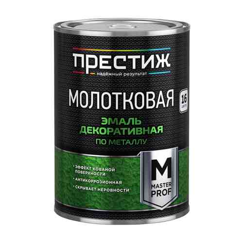 Эмаль алкидная ПРЕСТИЖ молотковая 0,4л бронзовая, арт.ЭК000135025 арт. 1001319933