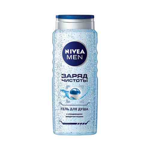 Гель для душа мужской NIVEA Заряд чистоты, 500 мл арт. 1001012666