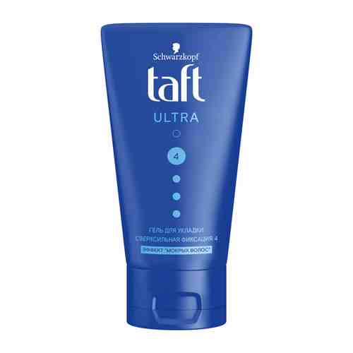 Гель для волос TAFT Ultra: Эффект мокрых волос, сверхсильная фиксация, 150 мл арт. 18010701851