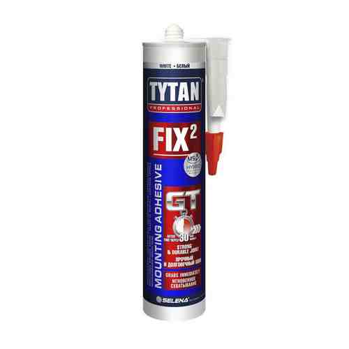 Клей монтажный TYTAN Professional Fix2 GT 290мл белый, арт.73891 арт. 1001318507