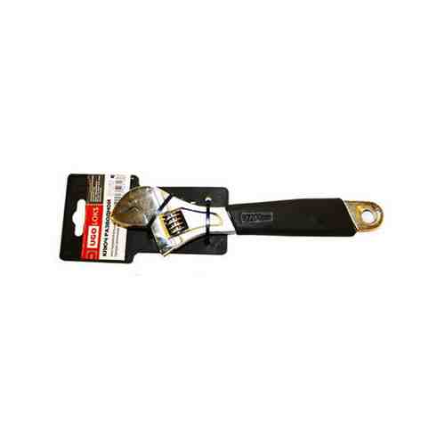 Ключ разводной UGO LOKS 200мм прорезиненная ручка арт. 1000853159