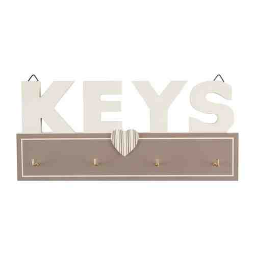 Ключница KEYS 240х25х110мм МДФ/металл арт. 1001436913