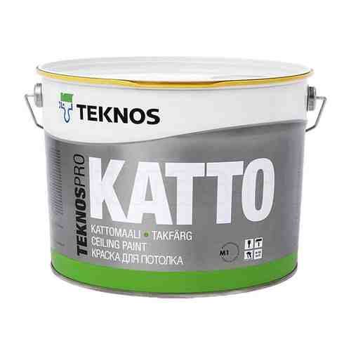 Краска акрилатная ТEKNOS Teknospro Katto для потолков 2,7л белая, арт.ЭК000136936 арт. 1001382711