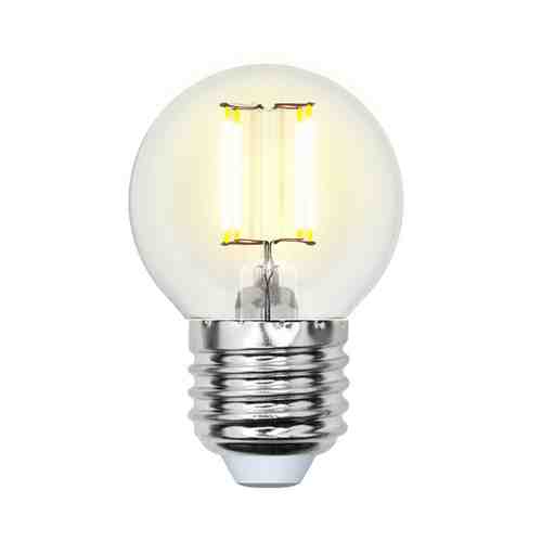 Лампа филоментная UNIEL 7,5Вт E27 3000К шар теплый свет арт. 1001335634