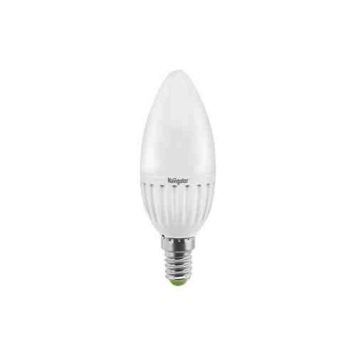 Лампа светодиодная NAVIGATOR 5Вт E14 375лм 2700K 230В свеча С37 арт. 1001043707
