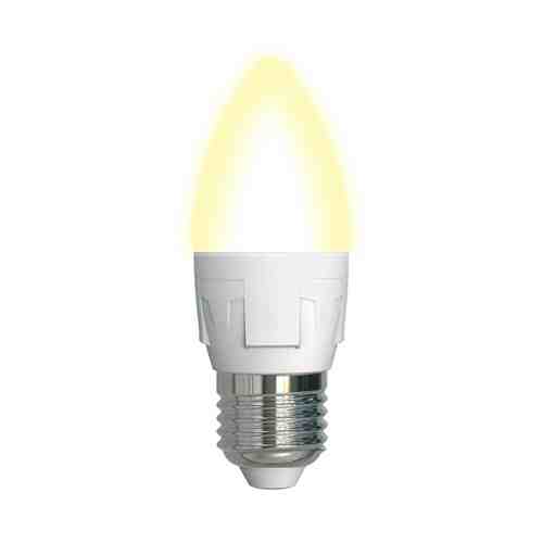 Лампа светодиодная UNIEL 7Вт E27 600Лм 3000K 220В С37 свеча арт. 1001236851