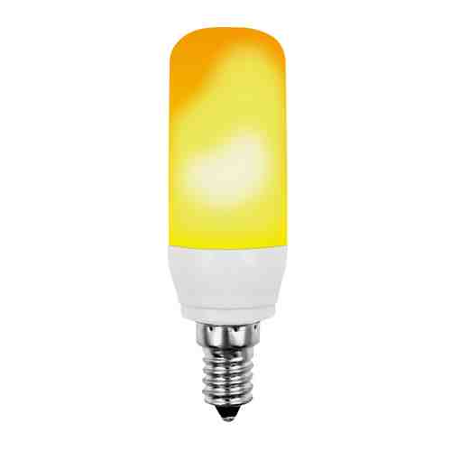 Лампа светодиодная UNIEL L60 6Вт Е27 имитация пламени арт. 1001285553
