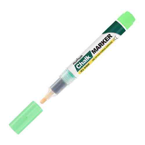 Маркер меловой MUNHWA Chalk Marker зеленый 3мм арт. 1001419190