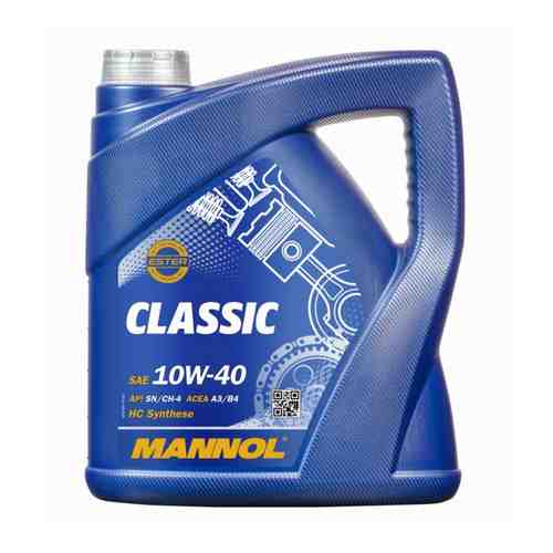 Масло моторное MANNOL Classic 10W/40 4л арт. 1000002019