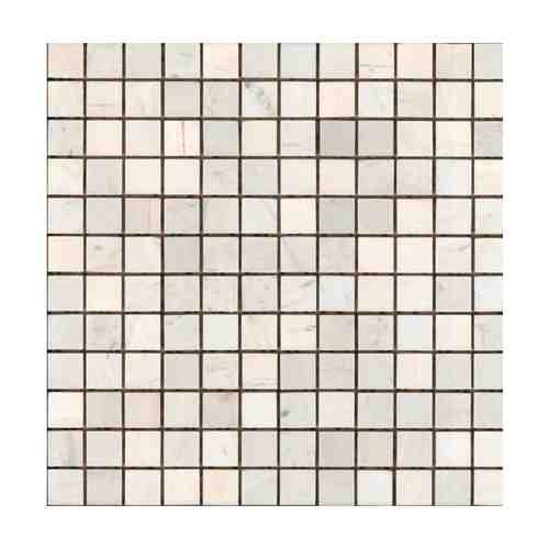 Мозаика мраморная, 30х30х0,9 MwP, белая арт. 1001191508