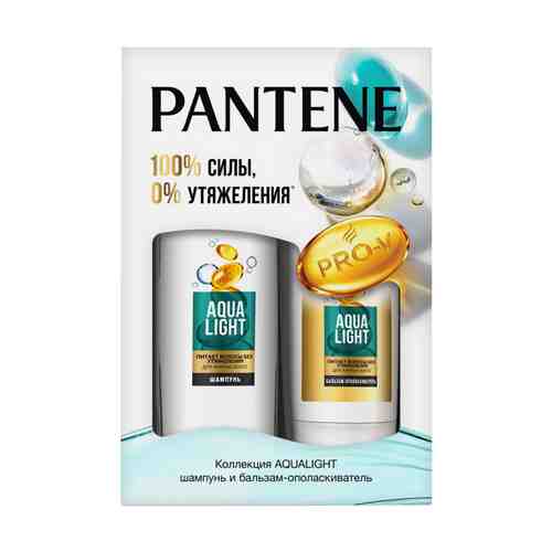 Набор PANTENE Aqua Light: шампунь 250мл, бальзам 200мл арт. 1001297797