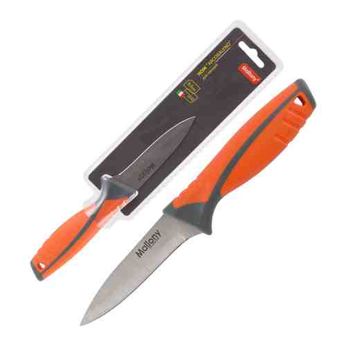 Нож MALLONY Arcobaleno 9,5см для овощей нерж.сталь, пластик, ТПР арт. 1001290885