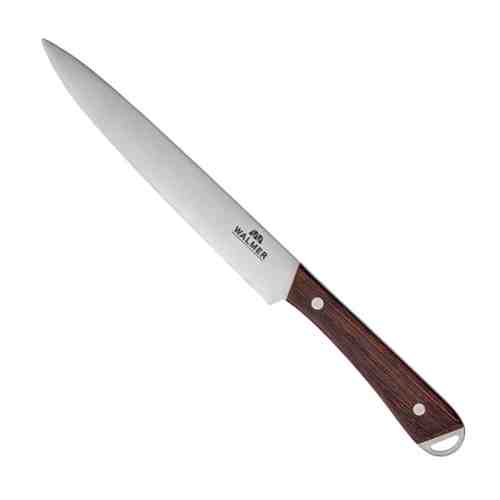 Нож WALMER Wenge 20см разделочный сталь, дерево арт. 1001339885