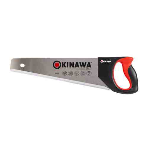 Ножовка по дереву OKINAWA 380мм мелкий зуб арт. 1001424639