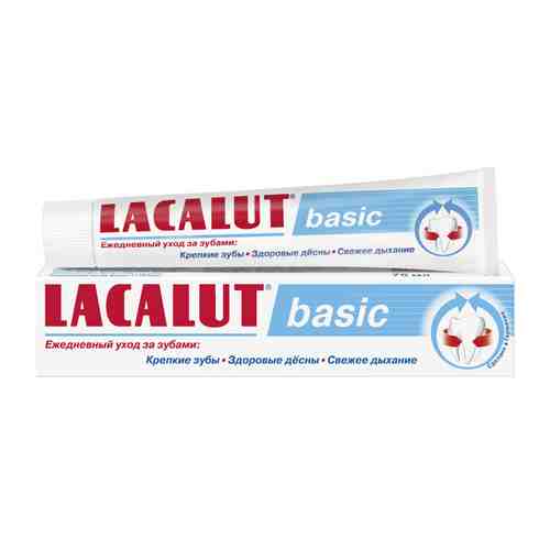 Паста зубная LACALUT Basic, 75 мл арт. 1000874876