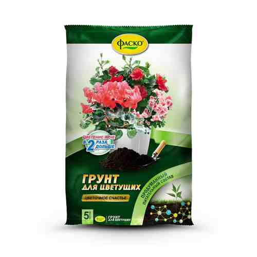 Почвогрунт для цветущих растений ФАСКО 5л Цветочное счастье арт. 1001161997