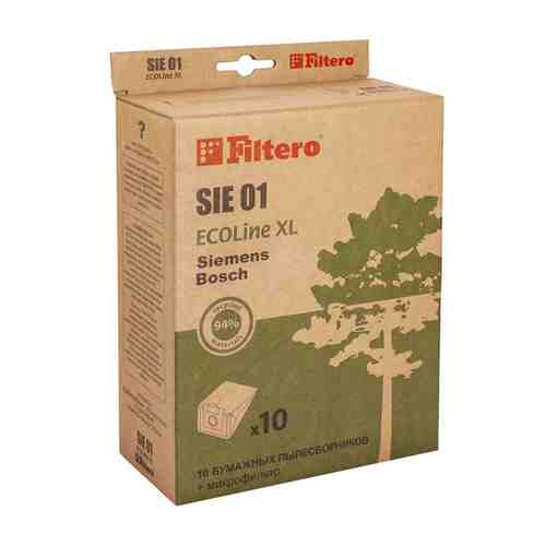 Пылесборники FILTERO ECOLine XL SIE01 (10+фильтр) арт. 1001279646