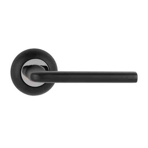 Ручка дверная EDSON Euro/Fin EDS-21-Z01 универсальная и для финских дверей черная арт. 1001392340