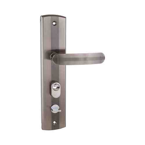 Ручка дверная на планке СТАНДАРТ PH-CT217-L для китайских металлических дверей левая никель, хром арт. 1001324738