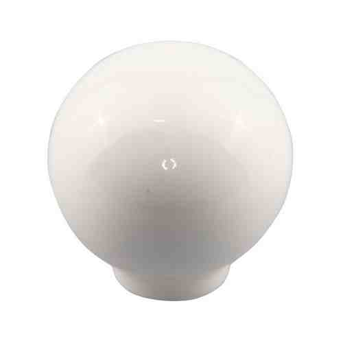 Ручка-кнопка керамика BRANTE 32мм шар белый арт. 1001429357