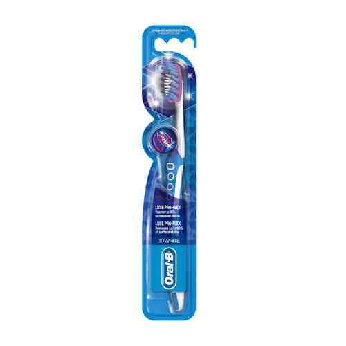 Щетка зубная ORAL-B 3D White Luxe Pro-Flex арт. 1000989203