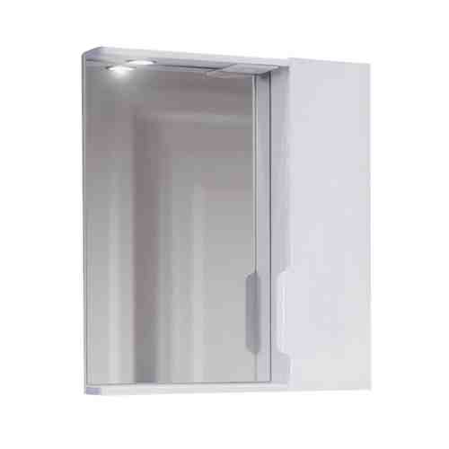 Шкаф зеркальный JORNO Moduo Slim 50см с подсветкой белый арт. 1001302158