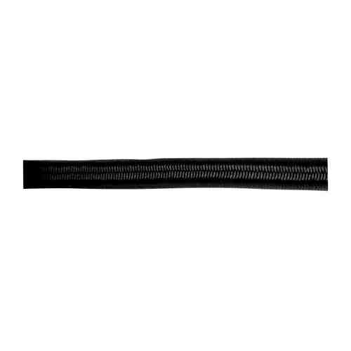 Шнур без сердечника 8 мм, резиновый 24-прядный, черный арт. 1001235118