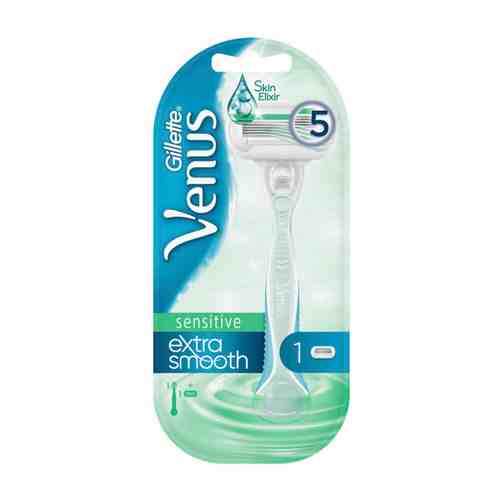 Станок для бритья GILLETTE Venus Sensitive Extra Smooth + 1 кассета арт. 1001375093