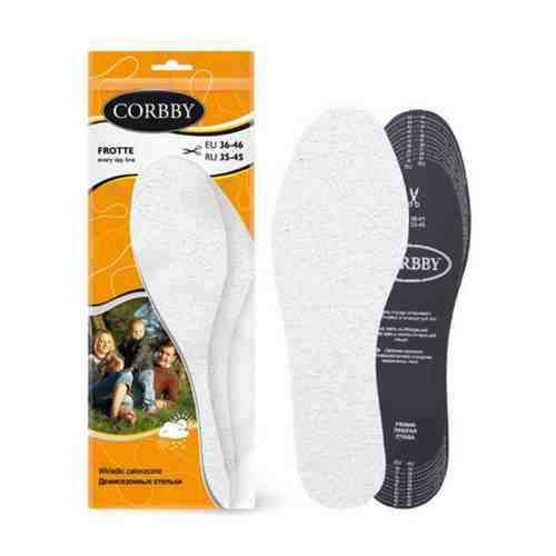 Стельки CORBBY Frotte спортивные с активированным углем безразмерные арт. 1001148191