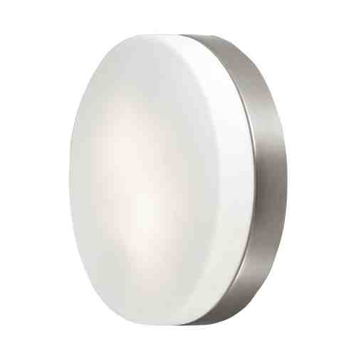 Светильник настенно-потолочный для ванной ODEON LIGHT Presto E14 2х40Вт IP44 белый никель арт. 1001248255