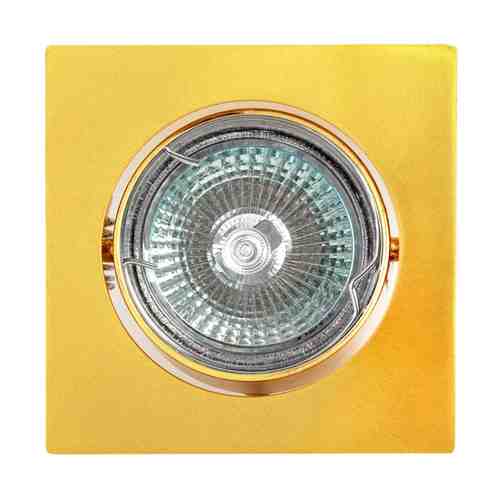 Светильник встраиваемый DE FRAN Классика GU5.3 сатин золото арт. 1001381771