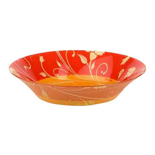 Тарелка глубокая PASABAHCE Serenade Orange, 22см, стекло арт. 1000965485