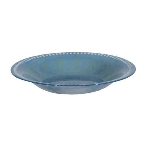 Тарелка LUMINARC Bagatelle Turquoise 21,5см глубокая стекло арт. 1001436876