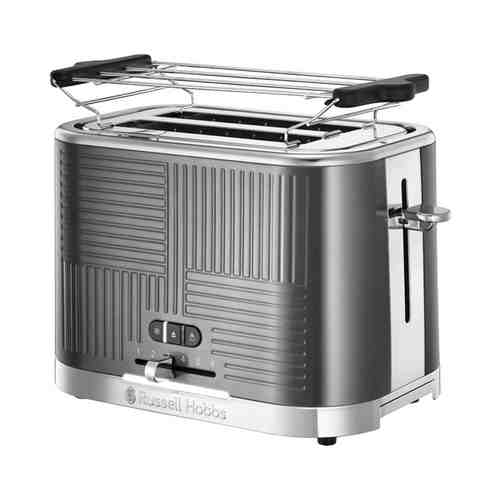 Тостер RUSSELL HOBBS Geo 25250-56 1640Вт 6реж. металл арт. 1001328270