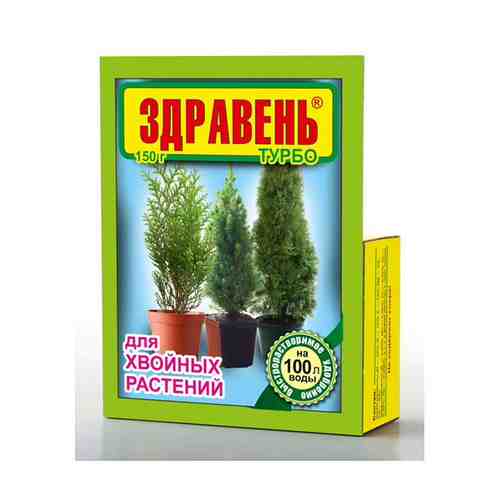 Удобрение для хвойных растений Здравень турбо 150г арт. 1001165553