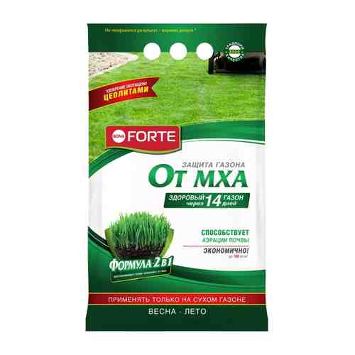 Удобрение газонное от мха Bona Forte 5кг арт. 1001261739