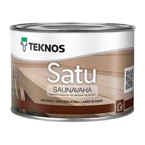 Воск ТEKNOS satu saunavaha 0,45л бесцветный, арт.ЭК000129671 арт. 1001174479